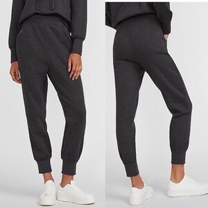 Express NWT Sweat-Pant Joggers with Sequin Pocket Trim